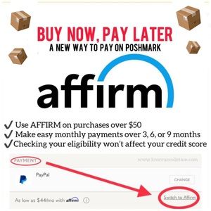 BUY NOW & PAY LATER!